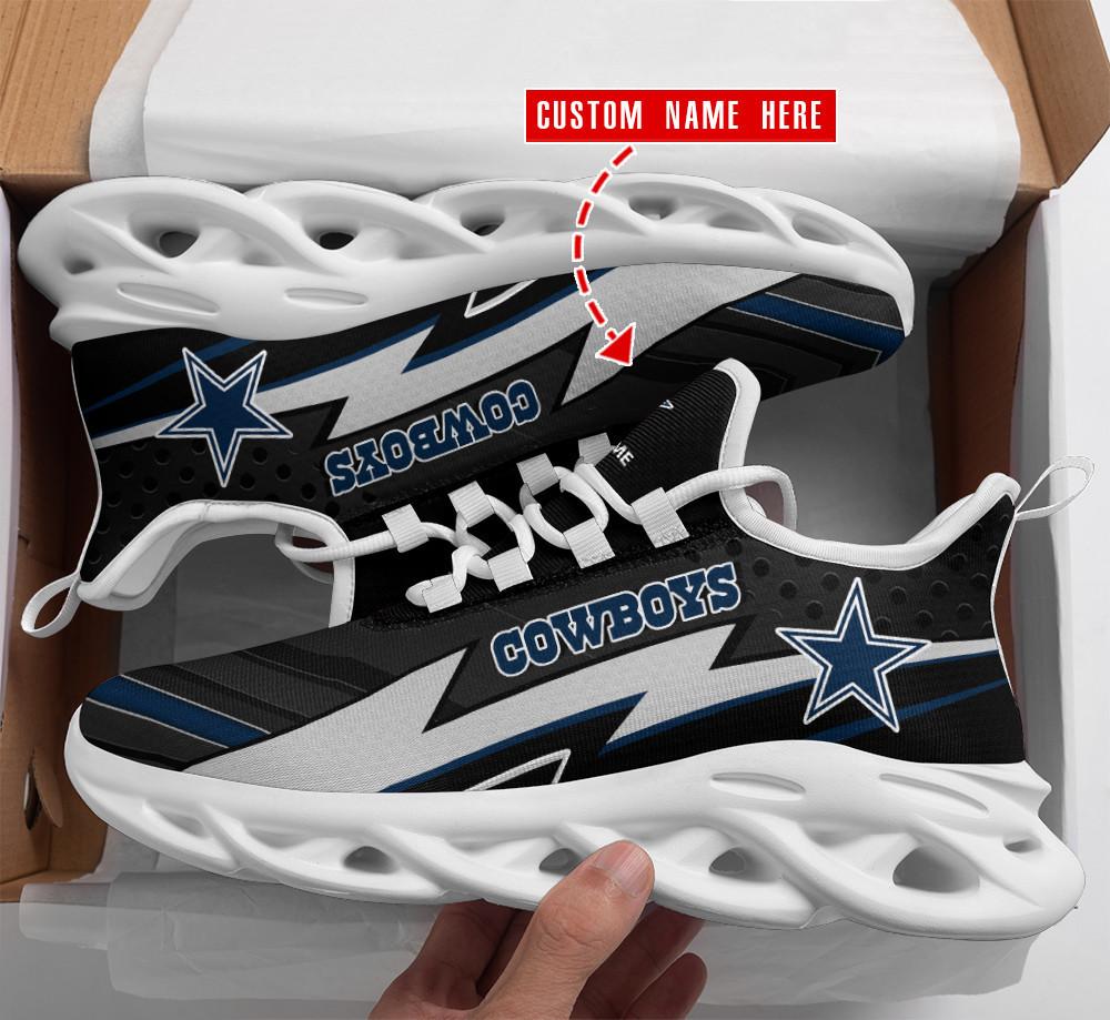 Ideafootwear Dallas Cowboys Max Soul Shoes Sneakers For Men And Women 164