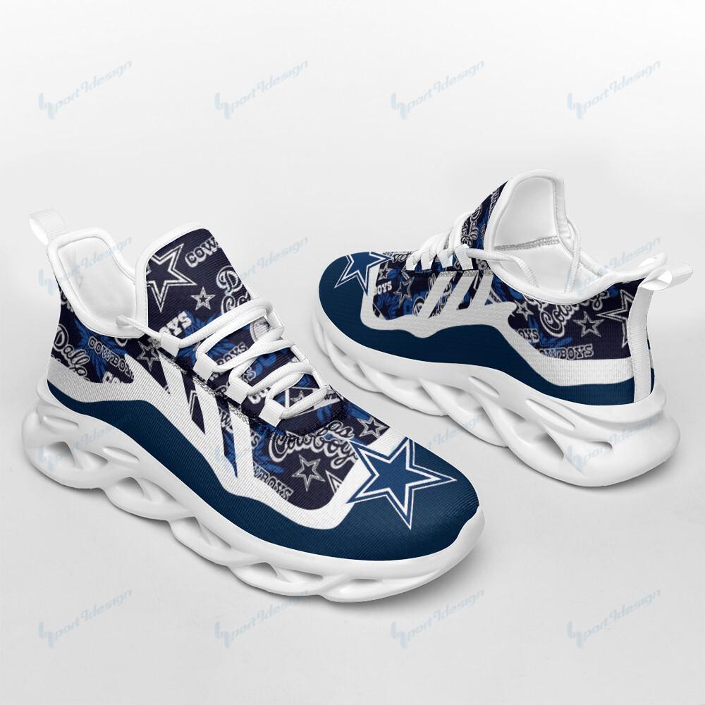 Ideafootwear Dallas Cowboys Max Soul Shoes Sneakers For Men And Women 93