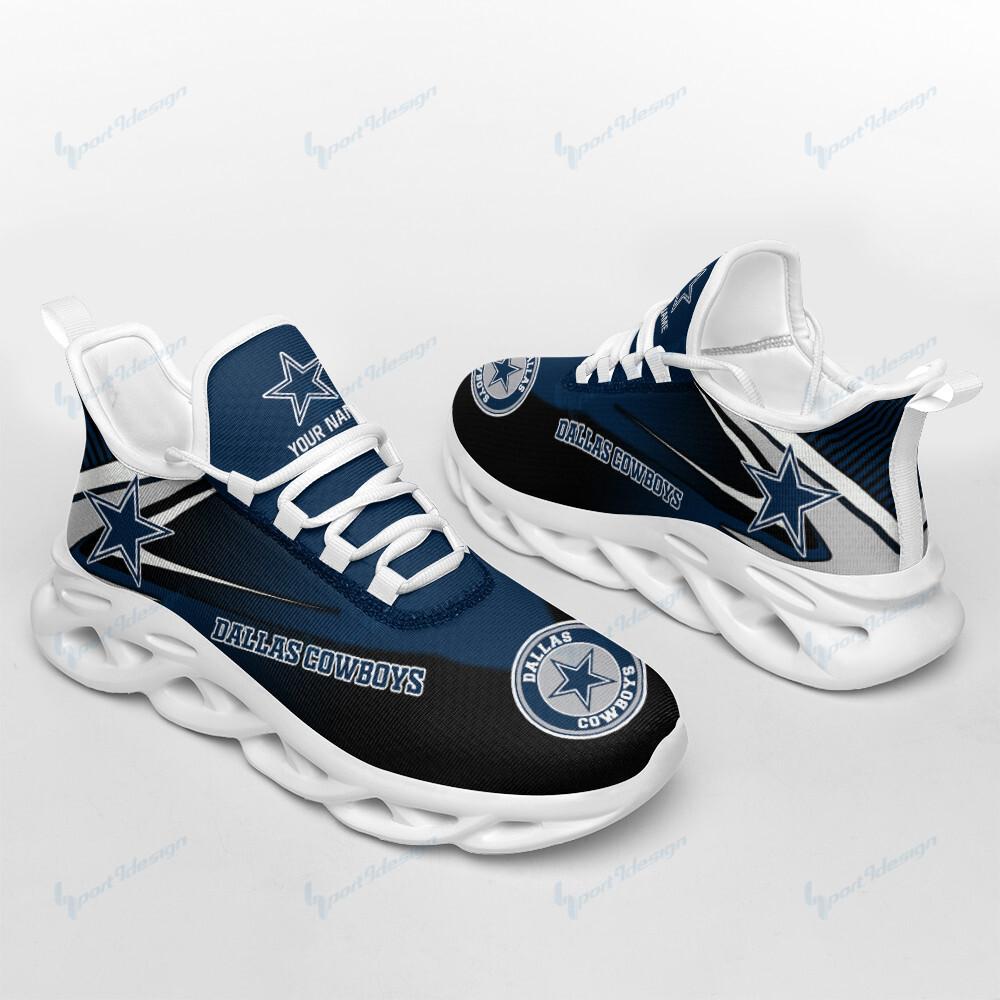 Ideafootwear Dallas Cowboys Max Soul Shoes Sneakers For Men And Women 195