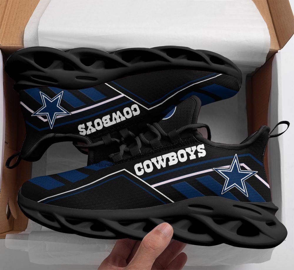 Ideafootwear Dallas Cowboys Max Soul Shoes Sneakers For Men And Women 2