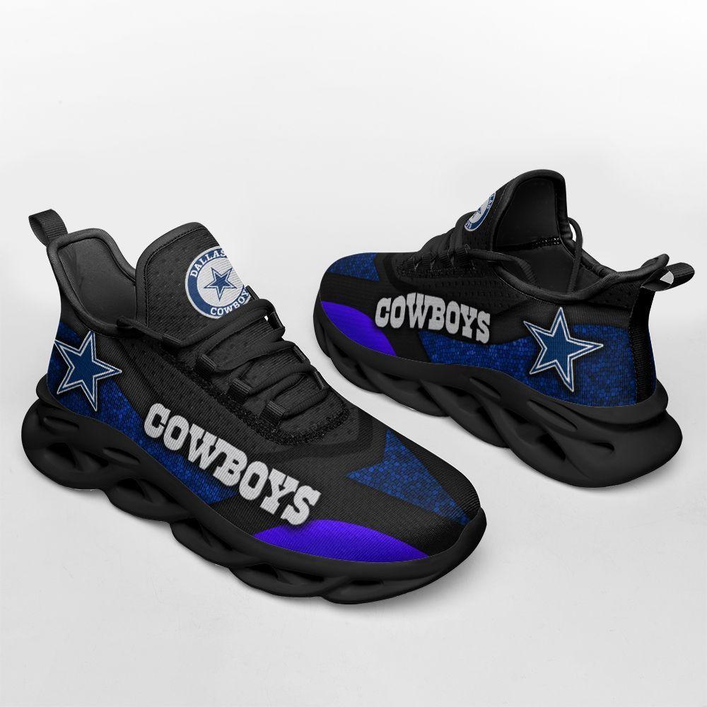 Ideafootwear Dallas Cowboys Max Soul Shoes Sneakers For Men And Women 7