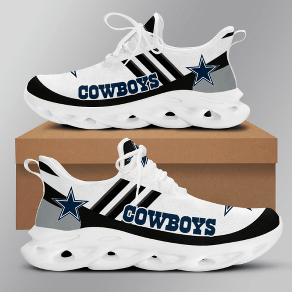 Ideafootwear Dallas Cowboys Max Soul Shoes Sneakers For Men And Women 21