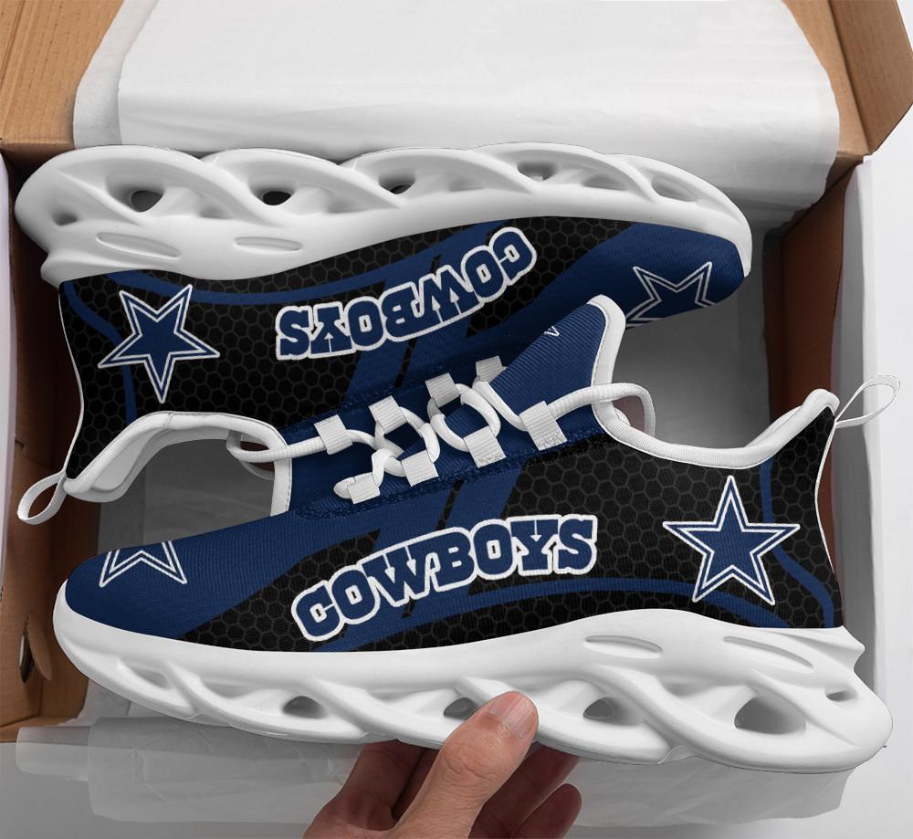 Ideafootwear Dallas Cowboys Max Soul Shoes Sneakers For Men And Women 44