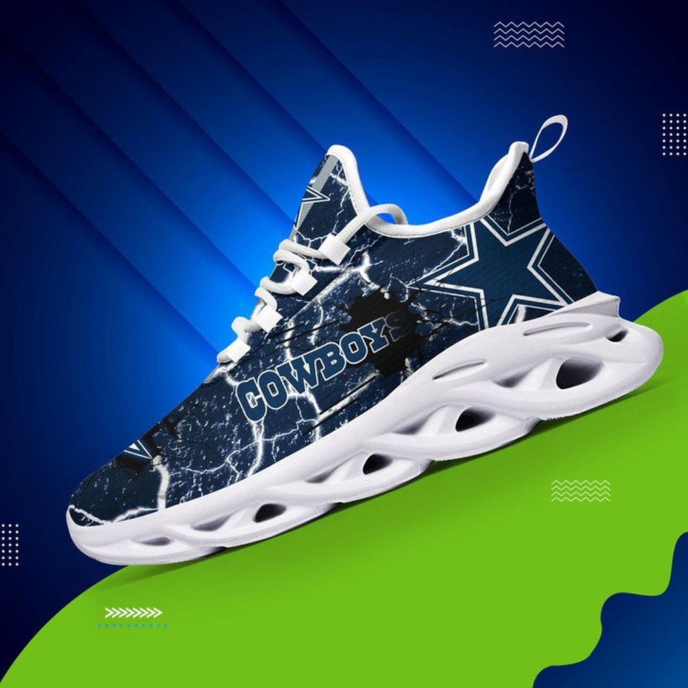 Ideafootwear Dallas Cowboys Max Soul Shoes Sneakers For Men And Women 20