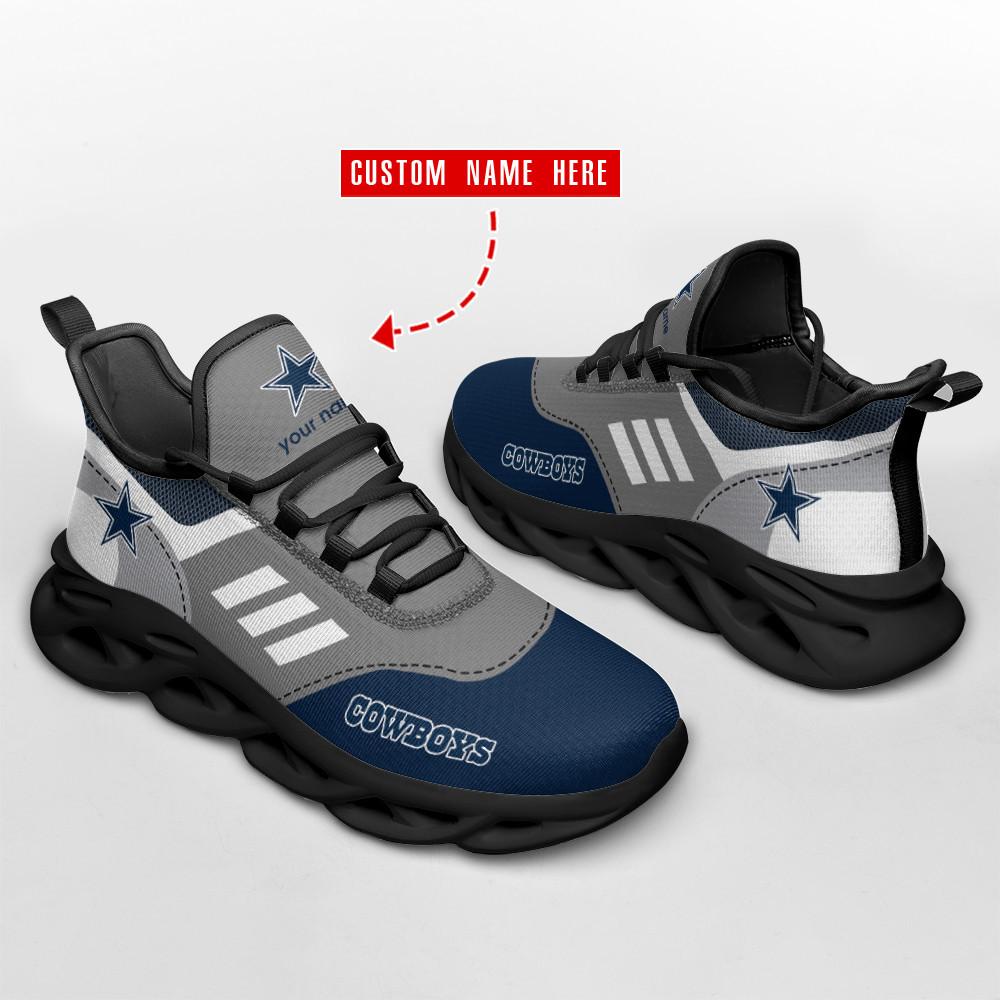 Ideafootwear Dallas Cowboys Max Soul Shoes Sneakers For Men And Women 221