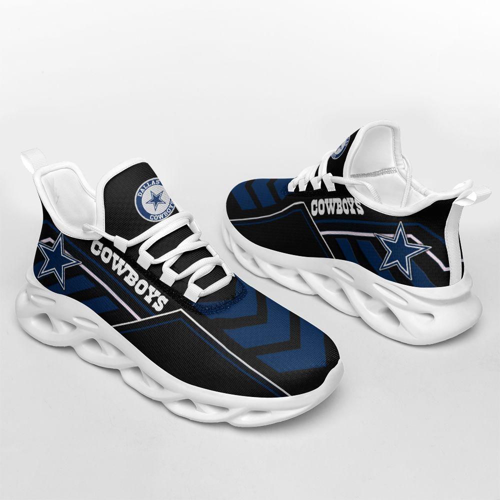 Ideafootwear Dallas Cowboys Max Soul Shoes Sneakers For Men And Women 2