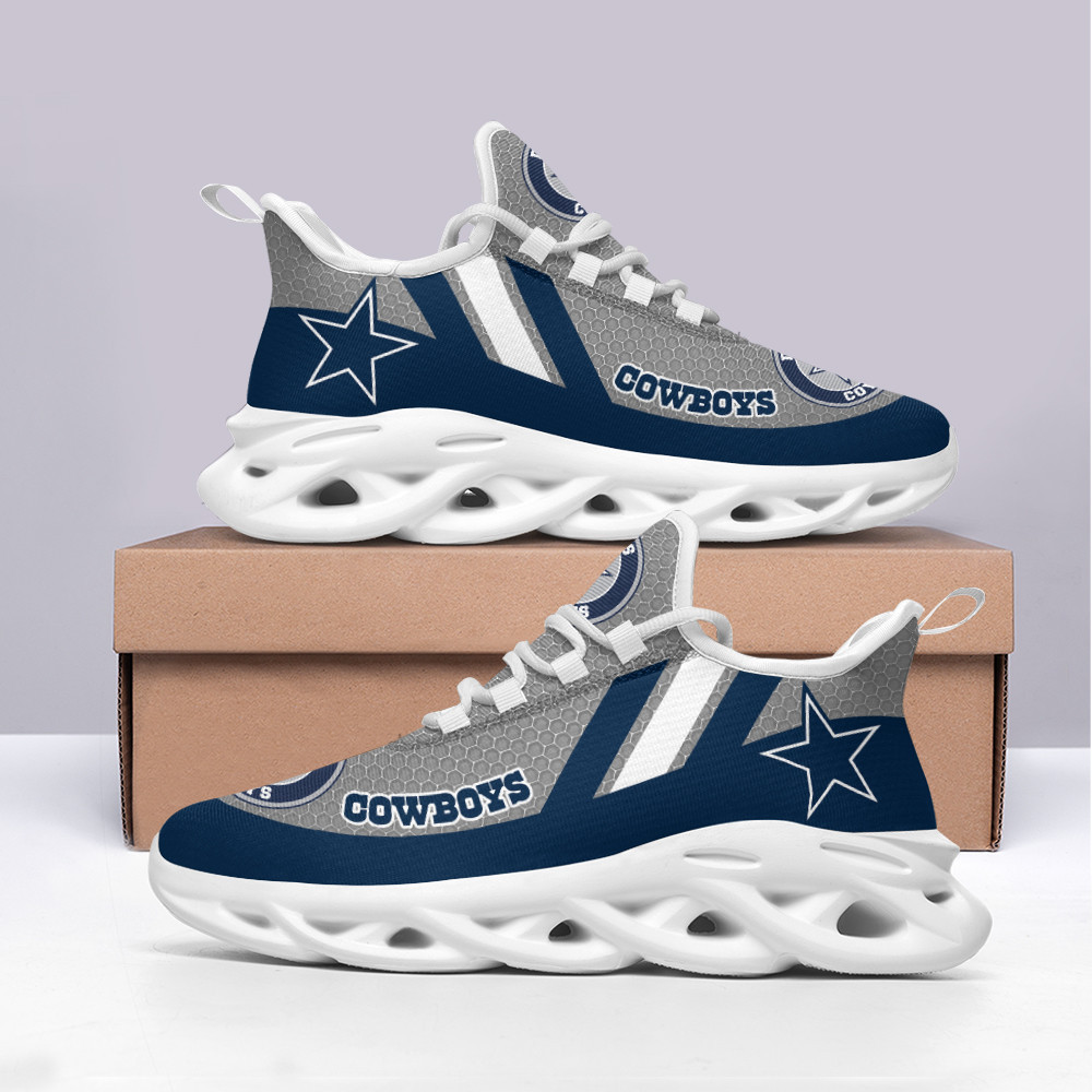 Ideafootwear Dallas Cowboys Max Soul Shoes Sneakers For Men And Women 84