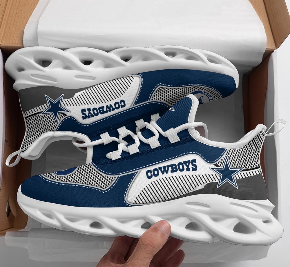 Ideafootwear Dallas Cowboys Max Soul Shoes Sneakers For Men And Women 70