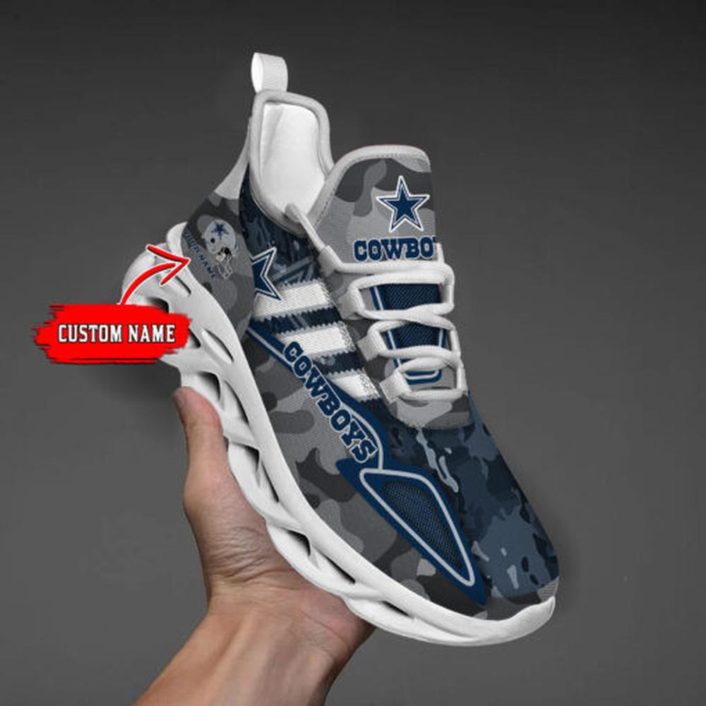 Ideafootwear Dallas Cowboys Max Soul Shoes Sneakers For Men And Women 170