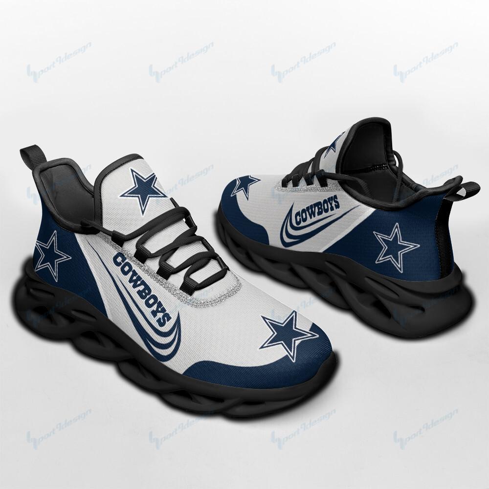 Ideafootwear Dallas Cowboys Max Soul Shoes Sneakers For Men And Women 197