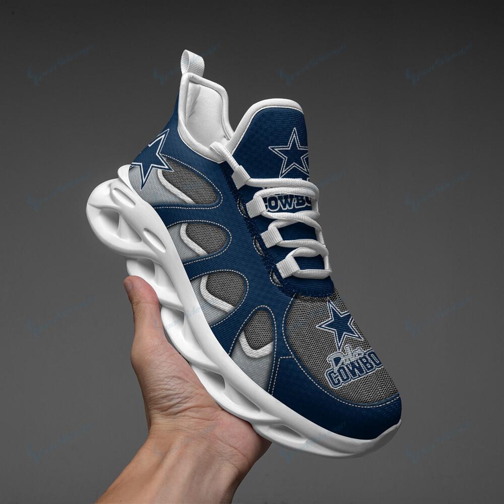 Ideafootwear Dallas Cowboys Max Soul Shoes Sneakers For Men And Women 113