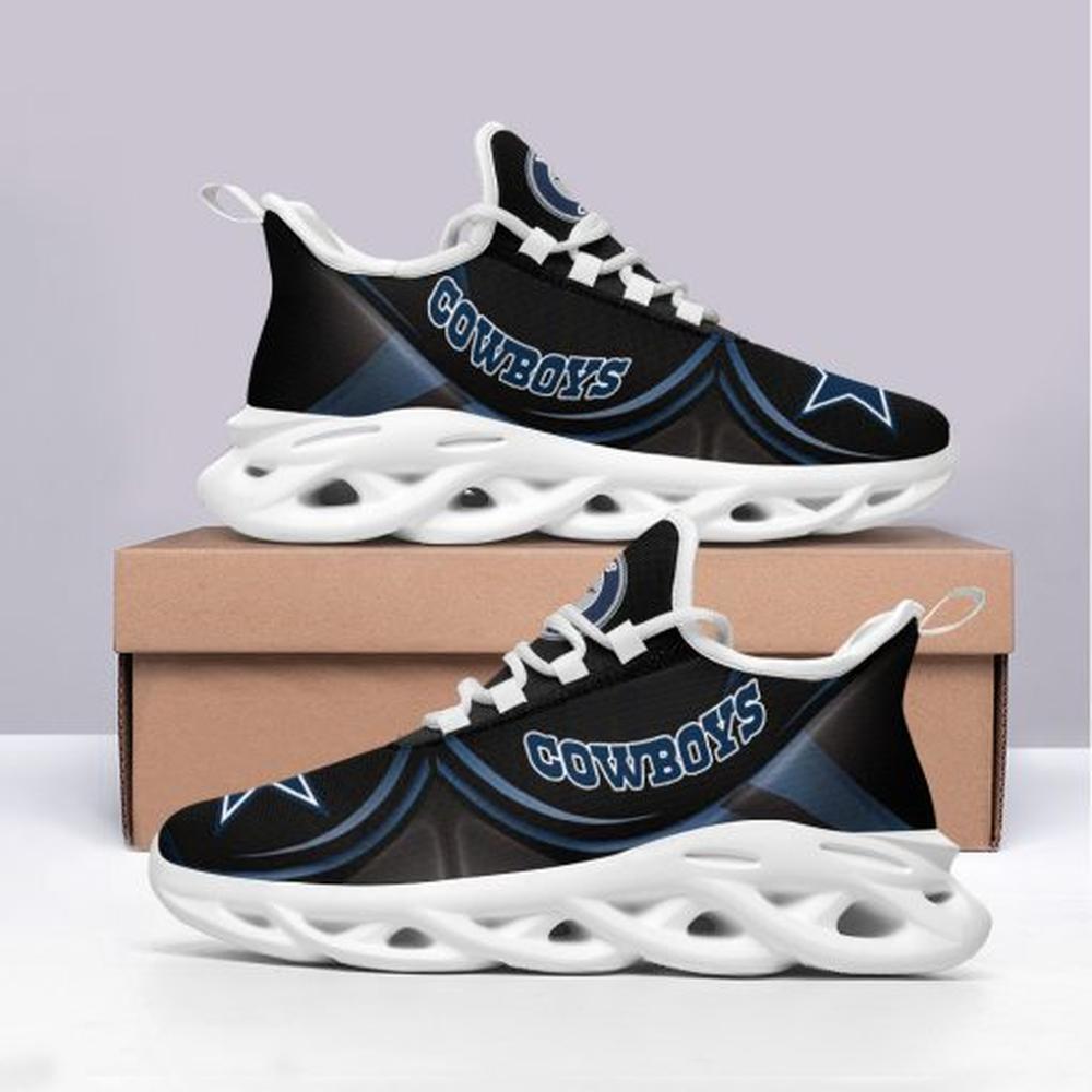 Ideafootwear Dallas Cowboys Max Soul Shoes Sneakers For Men And Women 288