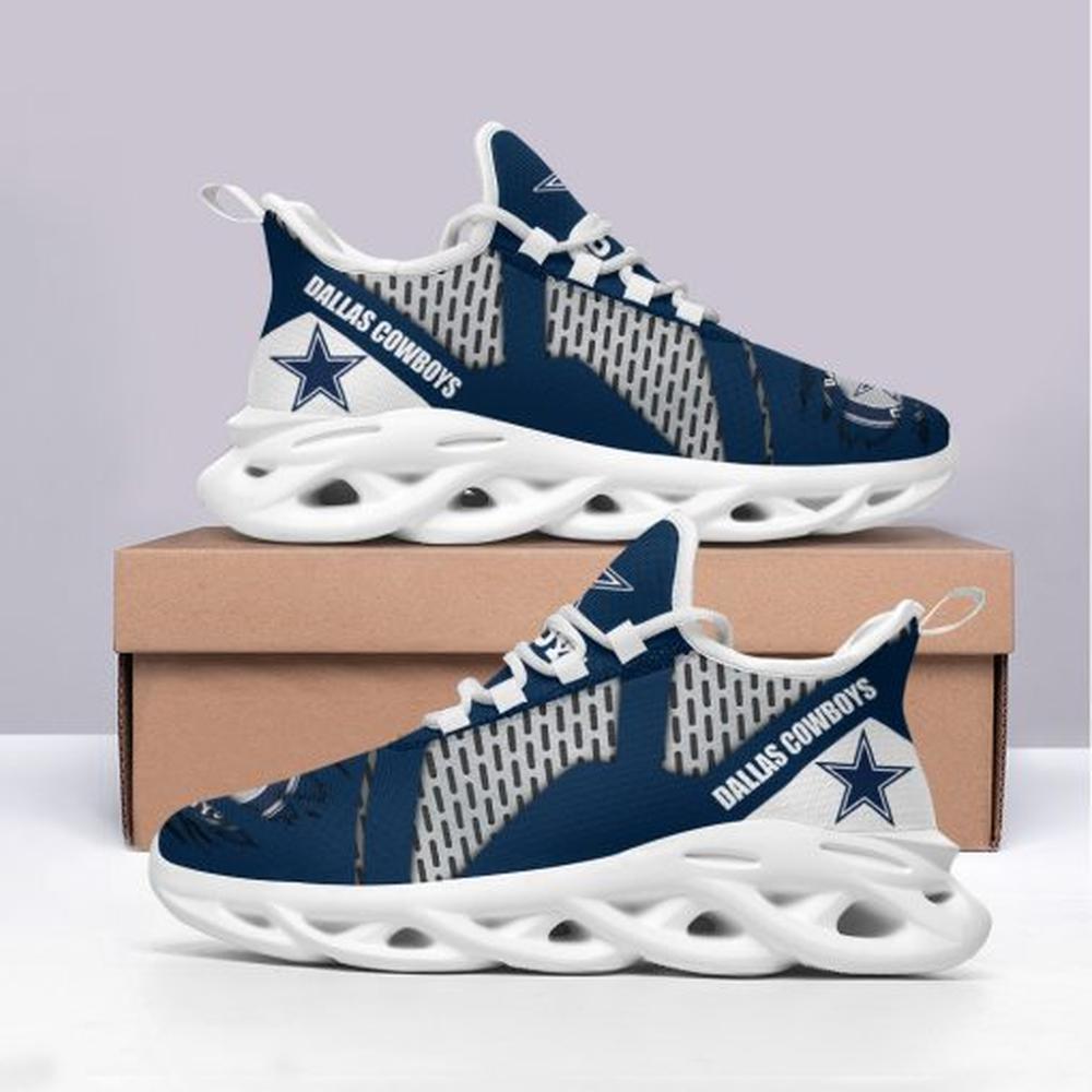 Ideafootwear Dallas Cowboys Max Soul Shoes Sneakers For Men And Women 85