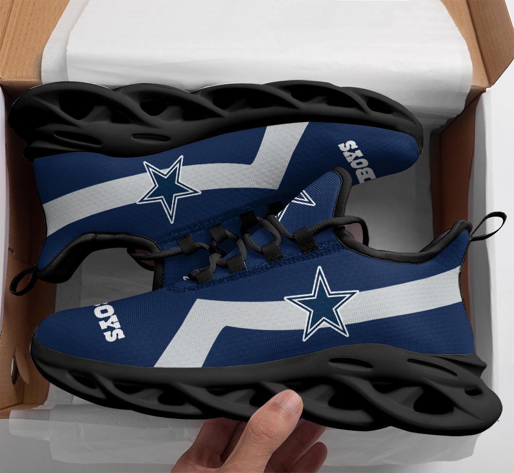Ideafootwear Dallas Cowboys Max Soul Shoes Sneakers For Men And Women 128