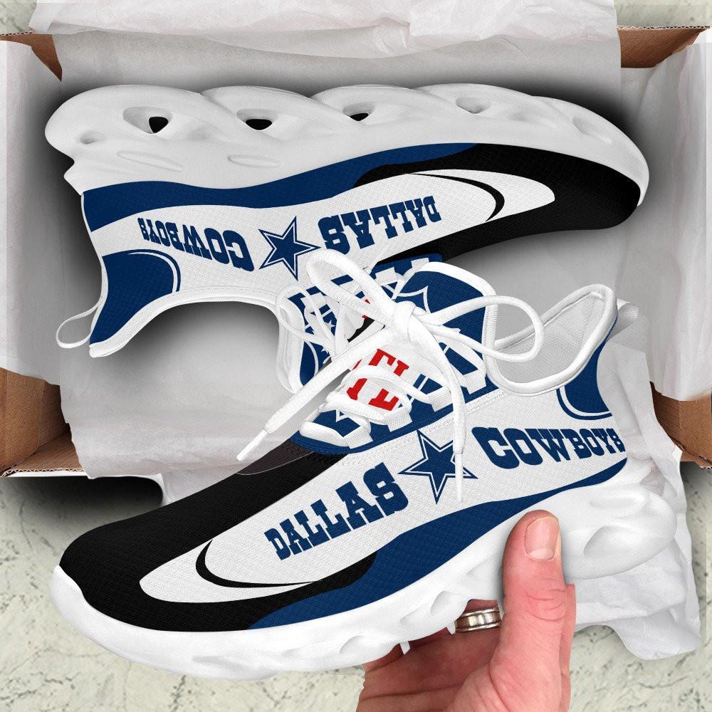 Ideafootwear Dallas Cowboys Max Soul Shoes Sneakers For Men And Women 276