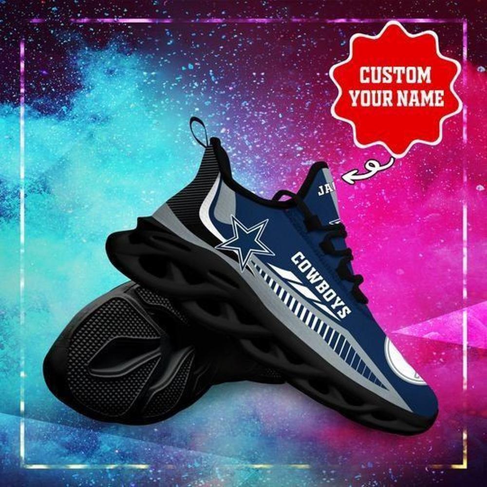 Ideafootwear Dallas Cowboys Max Soul Shoes Sneakers For Men And Women 230