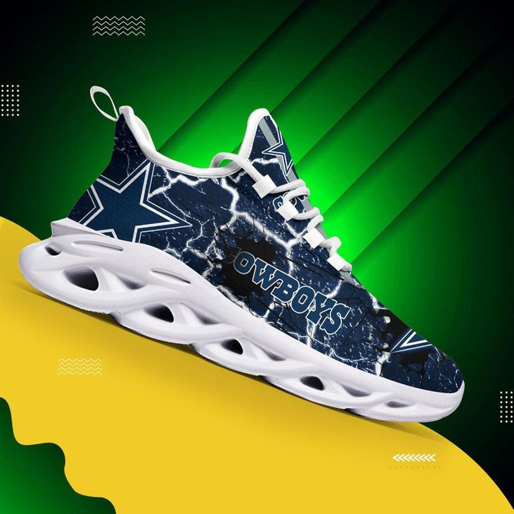 Ideafootwear Dallas Cowboys Max Soul Shoes Sneakers For Men And Women 20