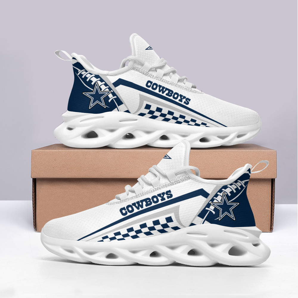 Ideafootwear Dallas Cowboys Max Soul Shoes Sneakers For Men And Women 125