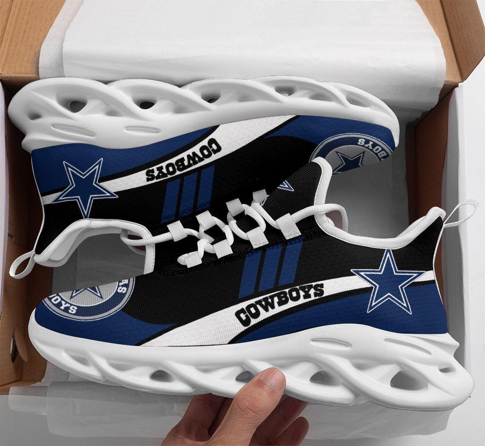 Ideafootwear Dallas Cowboys Max Soul Shoes Sneakers For Men And Women 48