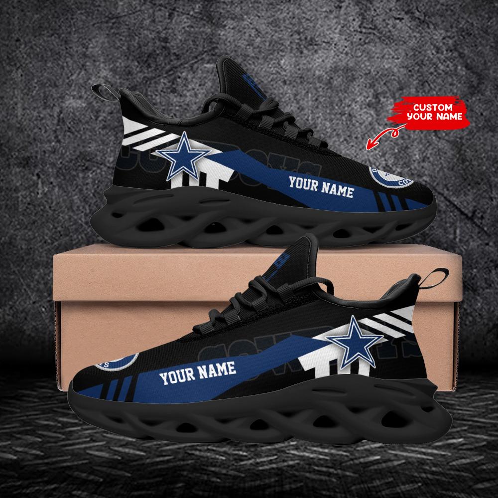 Ideafootwear Dallas Cowboys Max Soul Shoes Sneakers For Men And Women 223