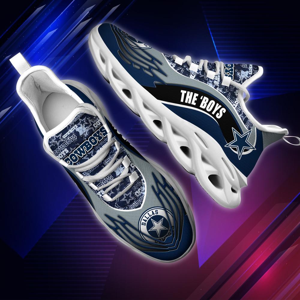 Ideafootwear Dallas Cowboys Max Soul Shoes Sneakers For Men And Women 51
