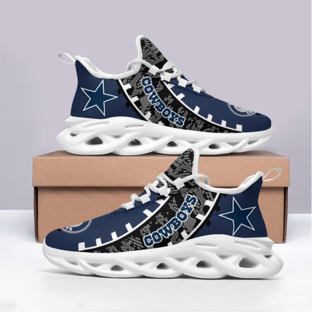 Ideafootwear Dallas Cowboys Max Soul Shoes Sneakers For Men And Women 79