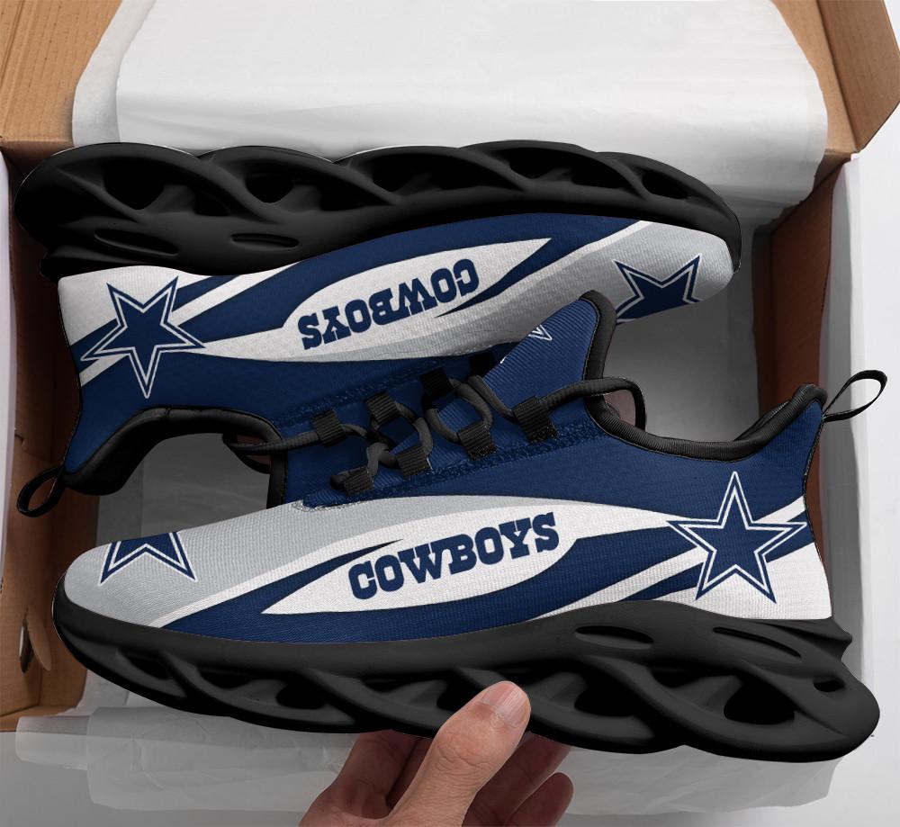 Ideafootwear Dallas Cowboys Max Soul Shoes Sneakers For Men And Women 53