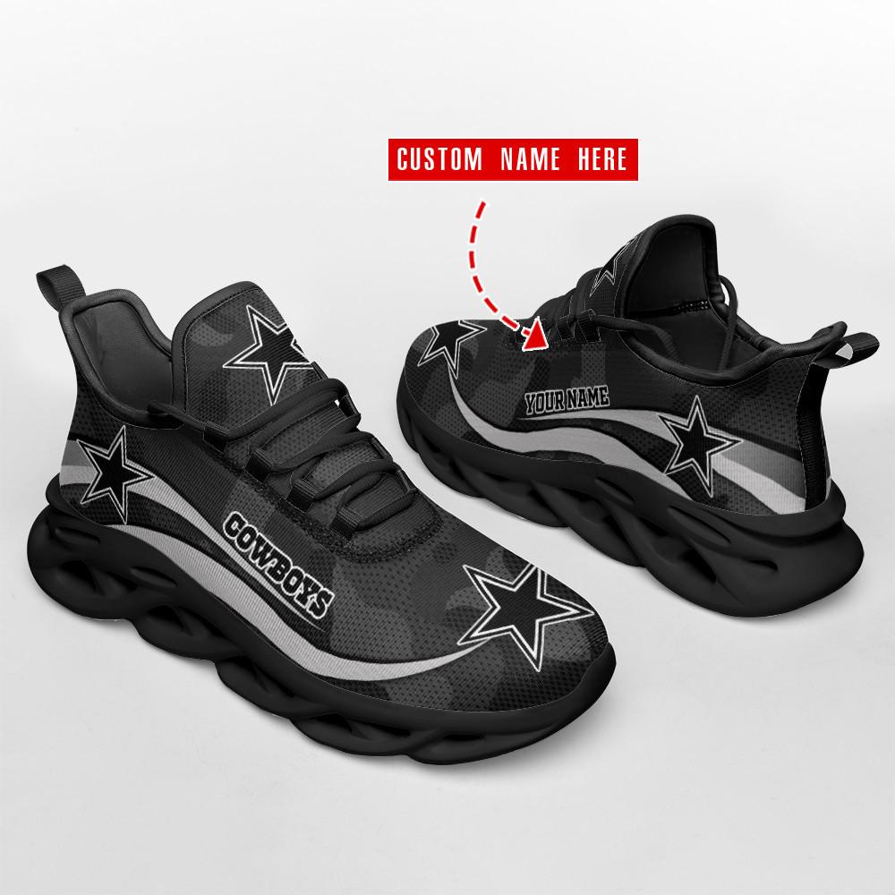 Ideafootwear Dallas Cowboys Max Soul Shoes Sneakers For Men And Women 210