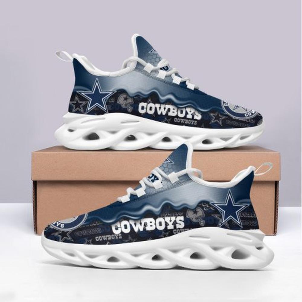Ideafootwear Dallas Cowboys Max Soul Shoes Sneakers For Men And Women 75