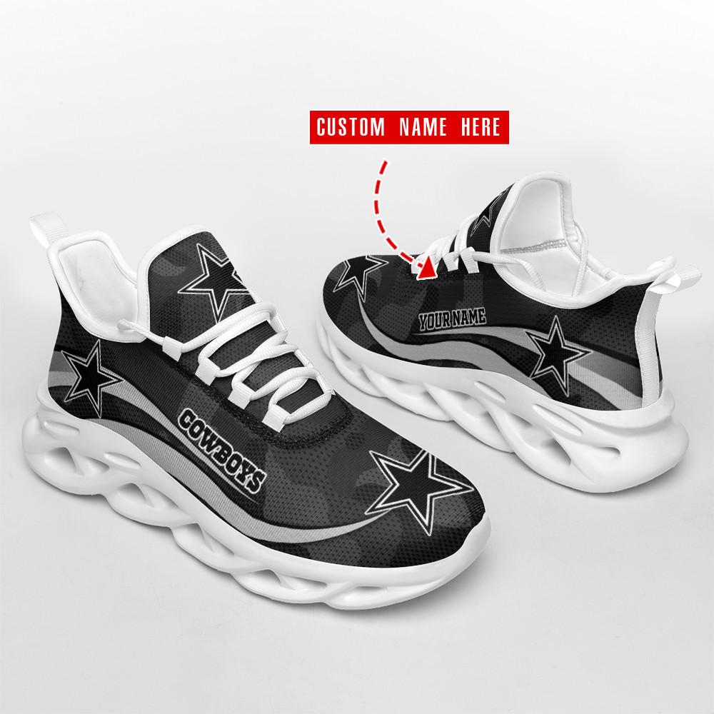 Ideafootwear Dallas Cowboys Max Soul Shoes Sneakers For Men And Women 210