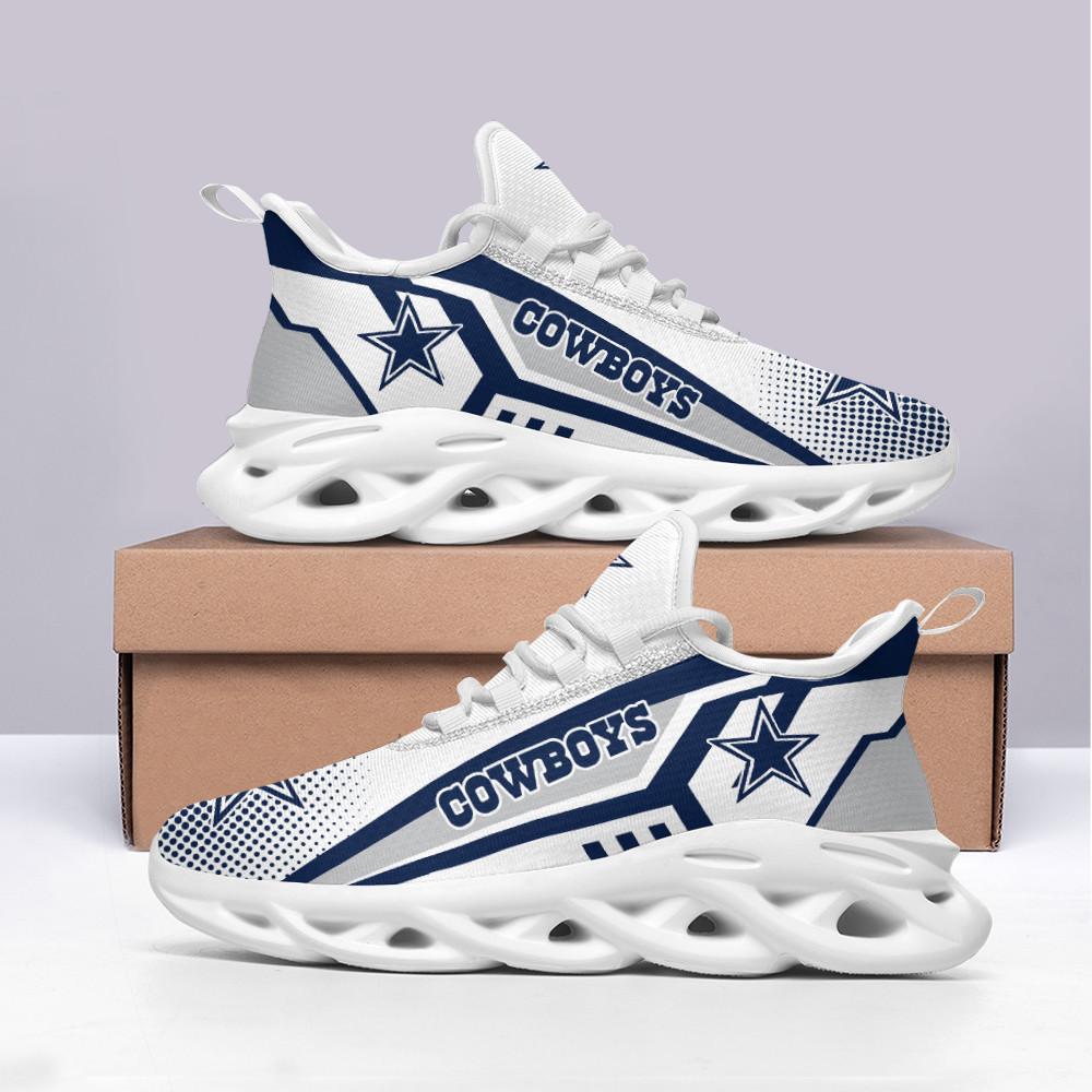 Ideafootwear Dallas Cowboys Max Soul Shoes Sneakers For Men And Women 117