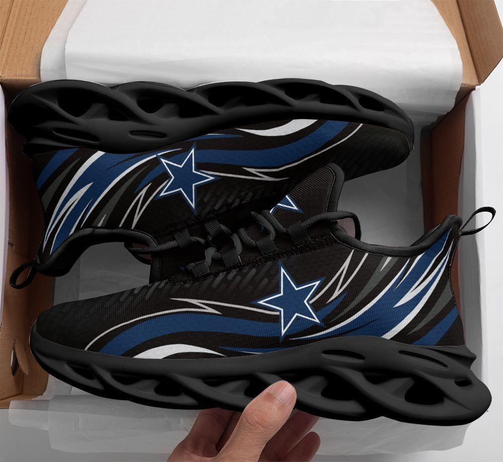 Ideafootwear Dallas Cowboys Max Soul Shoes Sneakers For Men And Women 33