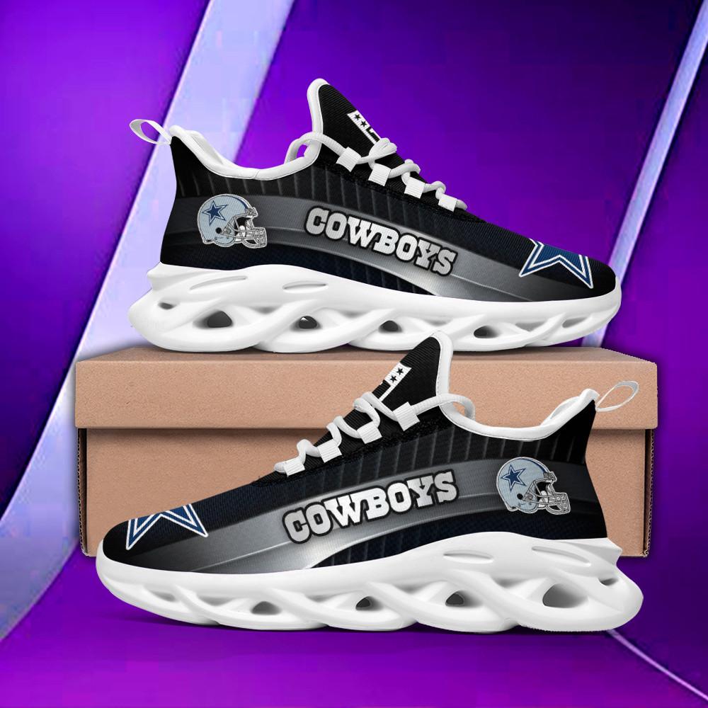 Ideafootwear Dallas Cowboys Max Soul Shoes Sneakers For Men And Women 98
