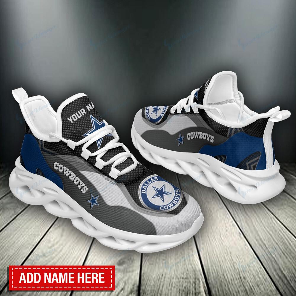 Ideafootwear Dallas Cowboys Max Soul Shoes Sneakers For Men And Women 175