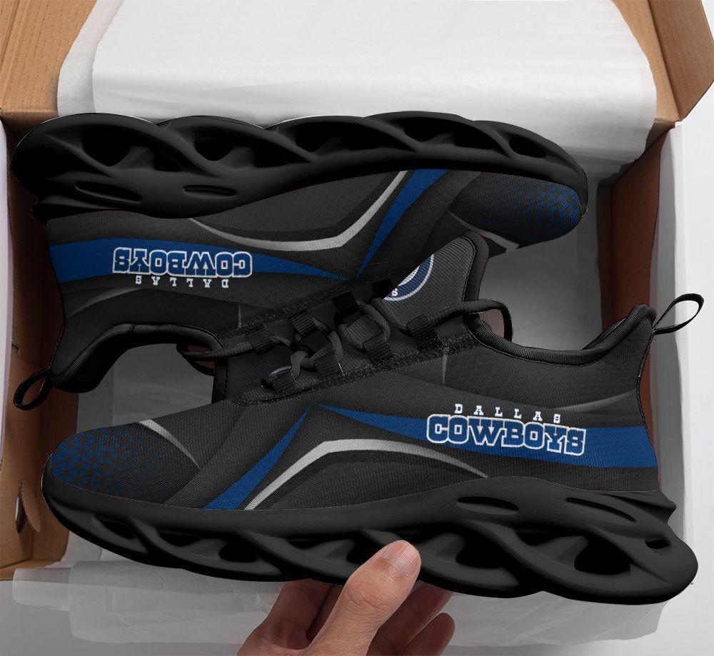 Ideafootwear Dallas Cowboys Max Soul Shoes Sneakers For Men And Women 12