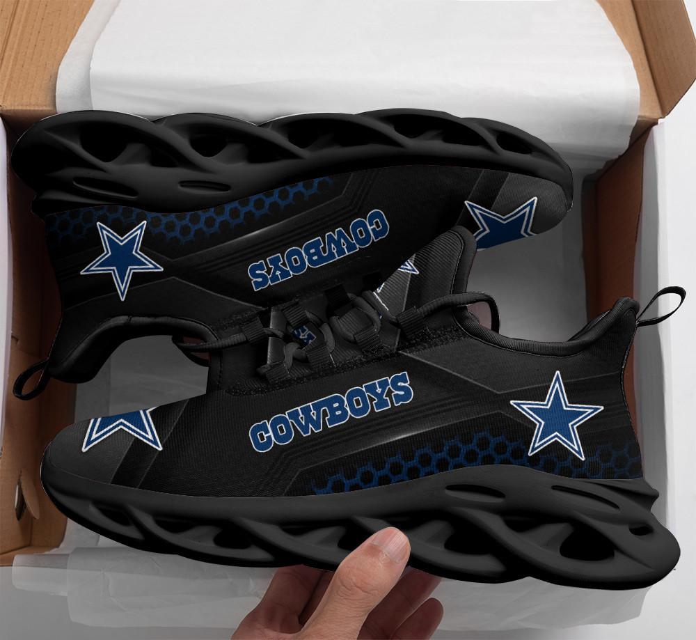 Ideafootwear Dallas Cowboys Max Soul Shoes Sneakers For Men And Women 45