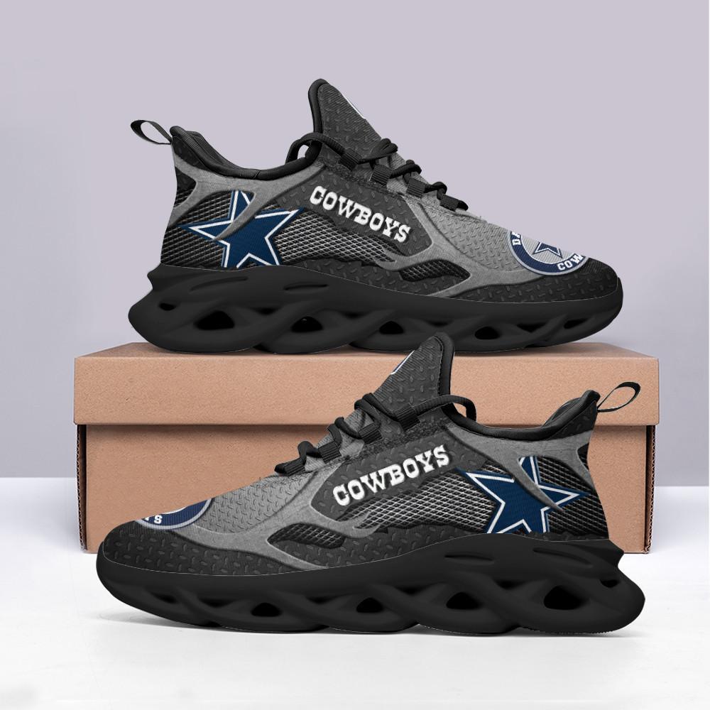 Ideafootwear Dallas Cowboys Max Soul Shoes Sneakers For Men And Women 132
