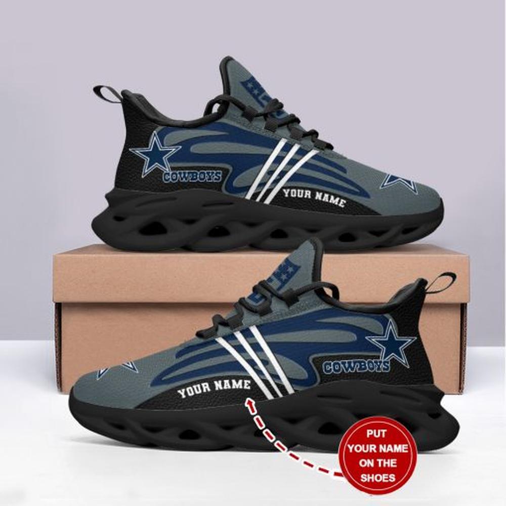 Ideafootwear Dallas Cowboys Max Soul Shoes Sneakers For Men And Women 211