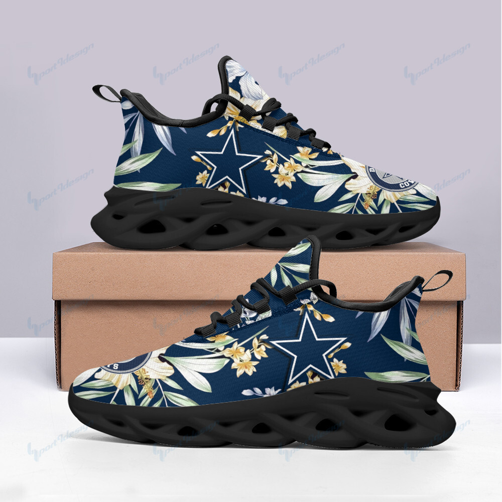 Ideafootwear Dallas Cowboys Max Soul Shoes Sneakers For Men And Women 99