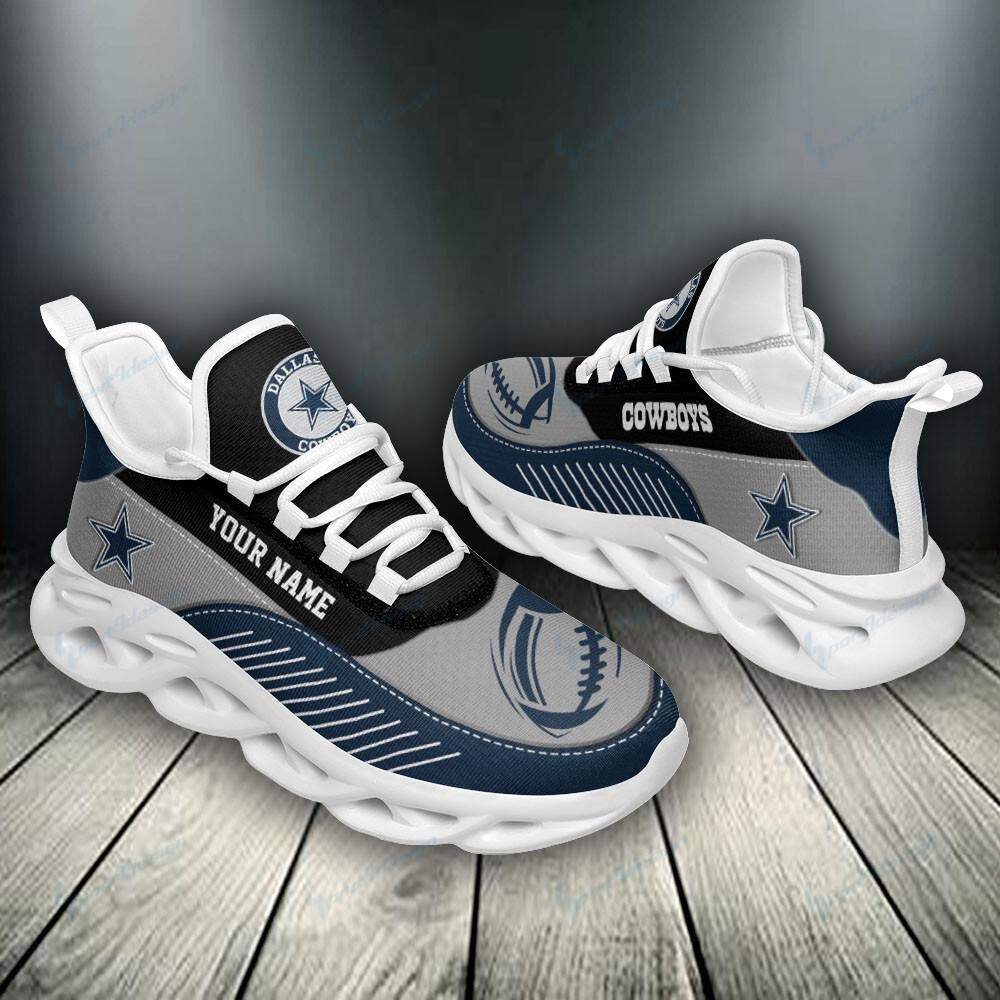 Ideafootwear Dallas Cowboys Max Soul Shoes Sneakers For Men And Women 178
