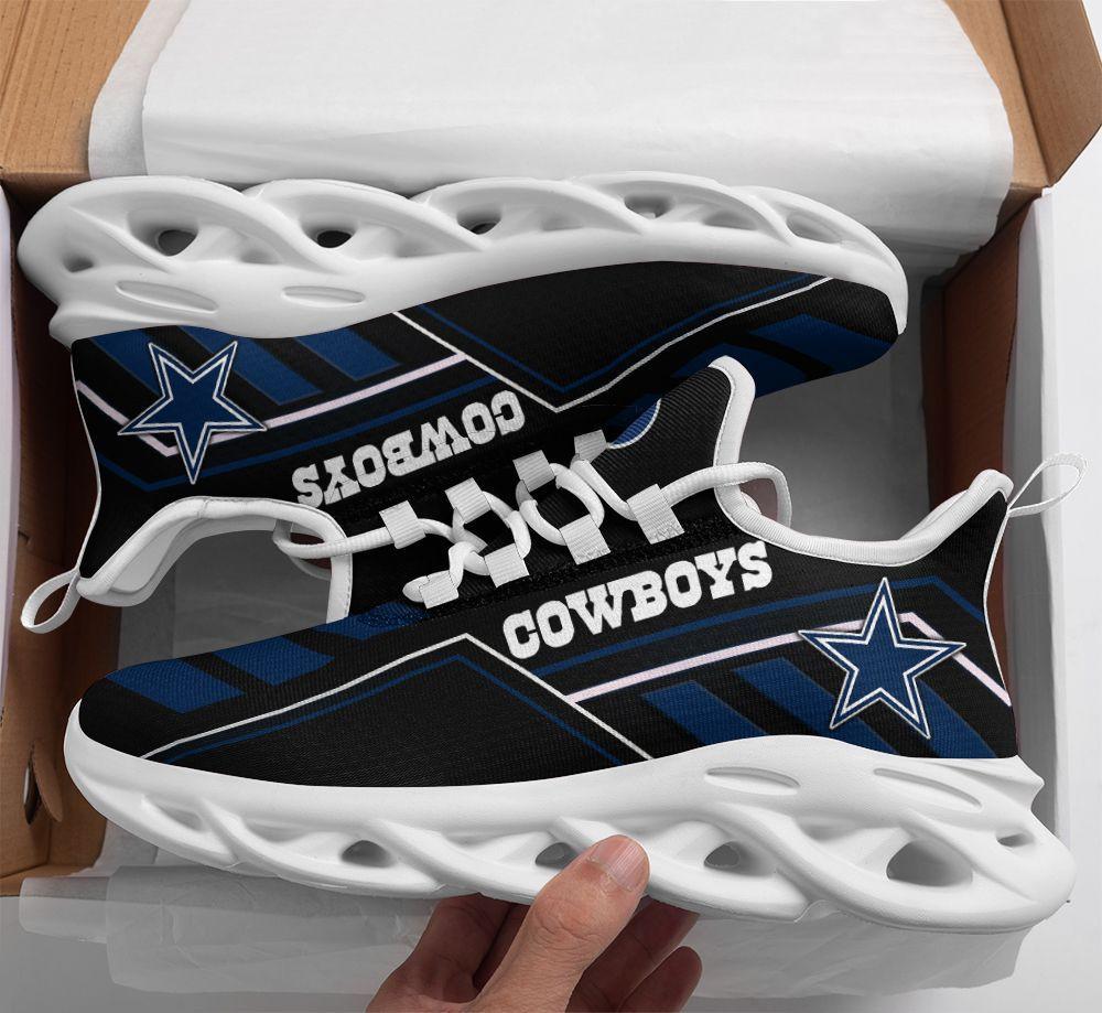 Ideafootwear Dallas Cowboys Max Soul Shoes Sneakers For Men And Women 2
