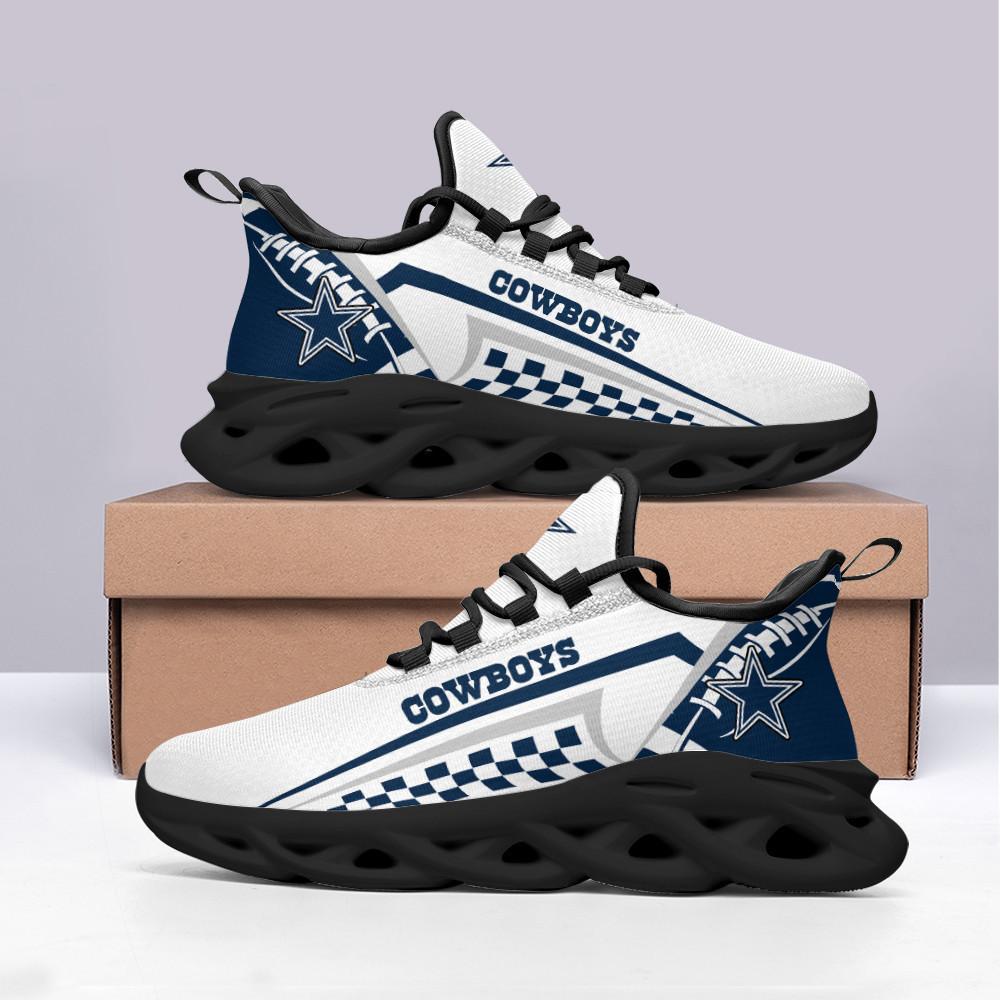 Ideafootwear Dallas Cowboys Max Soul Shoes Sneakers For Men And Women 125