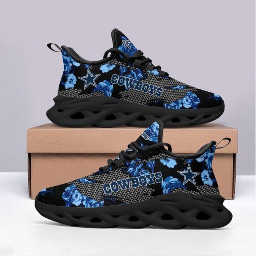 Ideafootwear Dallas Cowboys Max Soul Shoes Sneakers For Men And Women 228