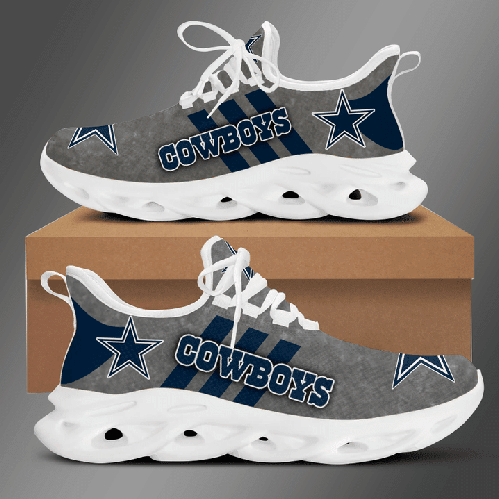 Ideafootwear Dallas Cowboys Max Soul Shoes Sneakers For Men And Women 16