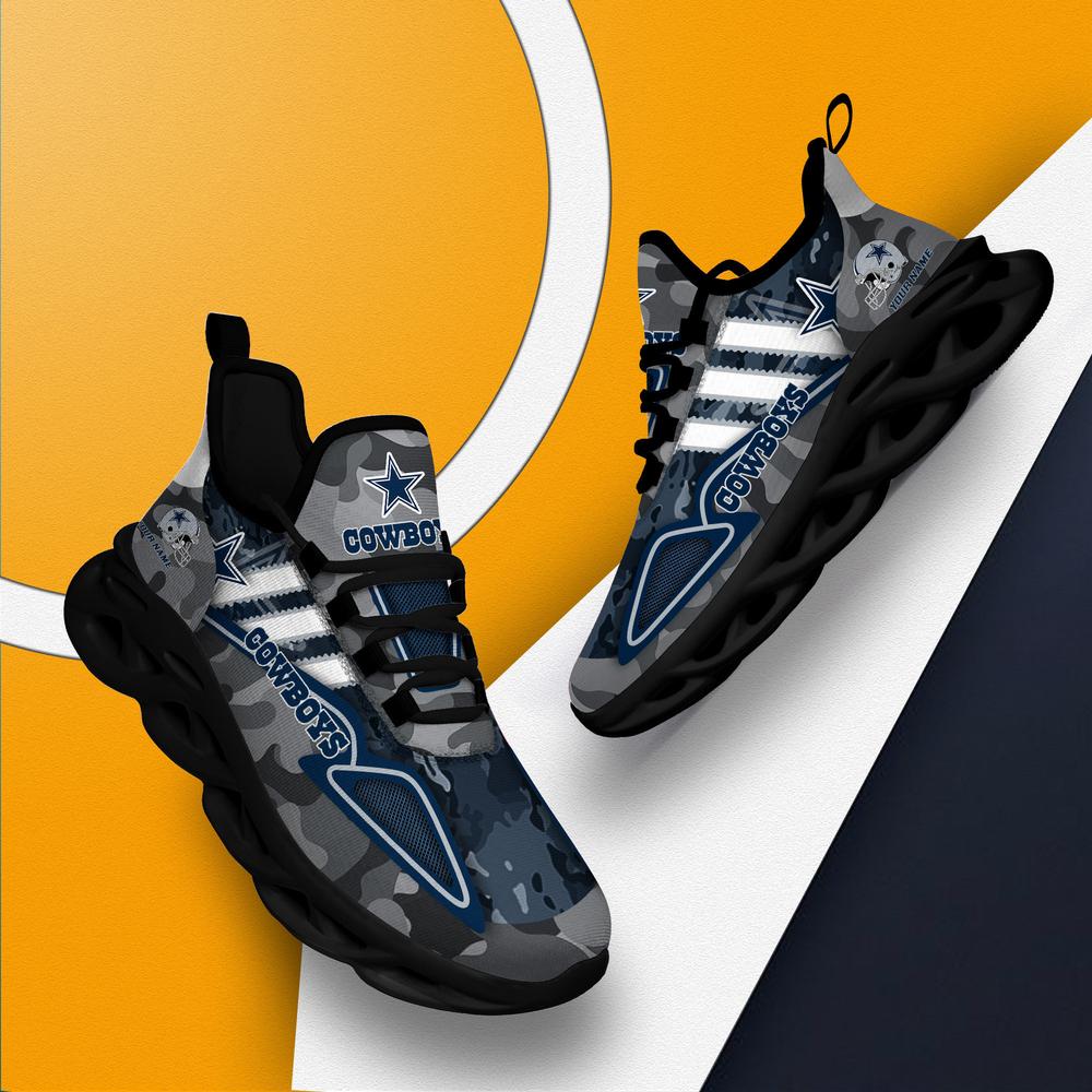 Ideafootwear Dallas Cowboys Max Soul Shoes Sneakers For Men And Women 170