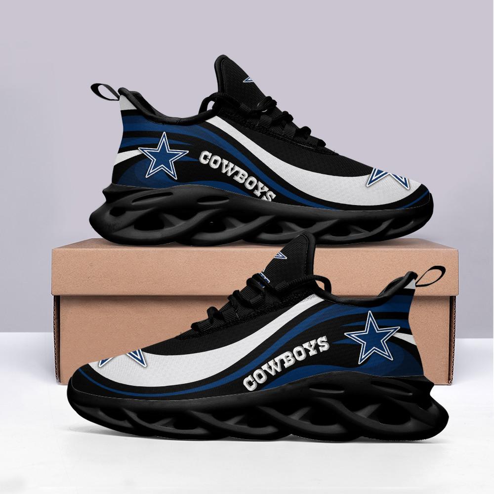 Ideafootwear Dallas Cowboys Max Soul Shoes Sneakers For Men And Women 47