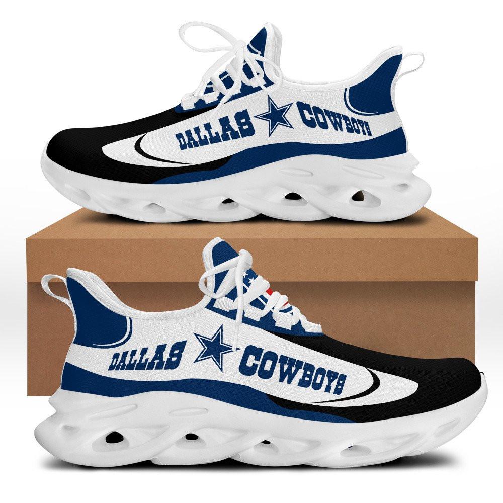 Ideafootwear Dallas Cowboys Max Soul Shoes Sneakers For Men And Women 276