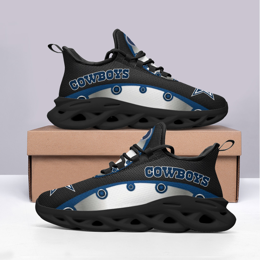 Ideafootwear Dallas Cowboys Max Soul Shoes Sneakers For Men And Women 291