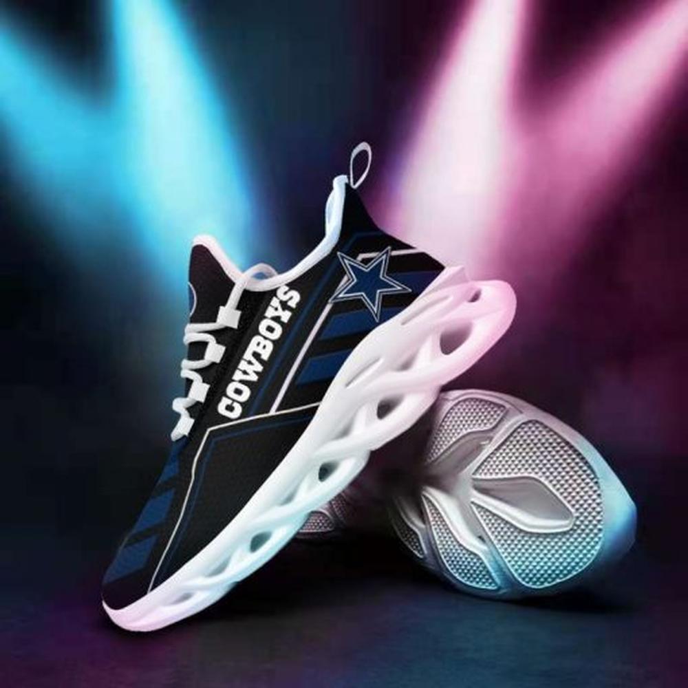 Ideafootwear Dallas Cowboys Max Soul Shoes Sneakers For Men And Women 2