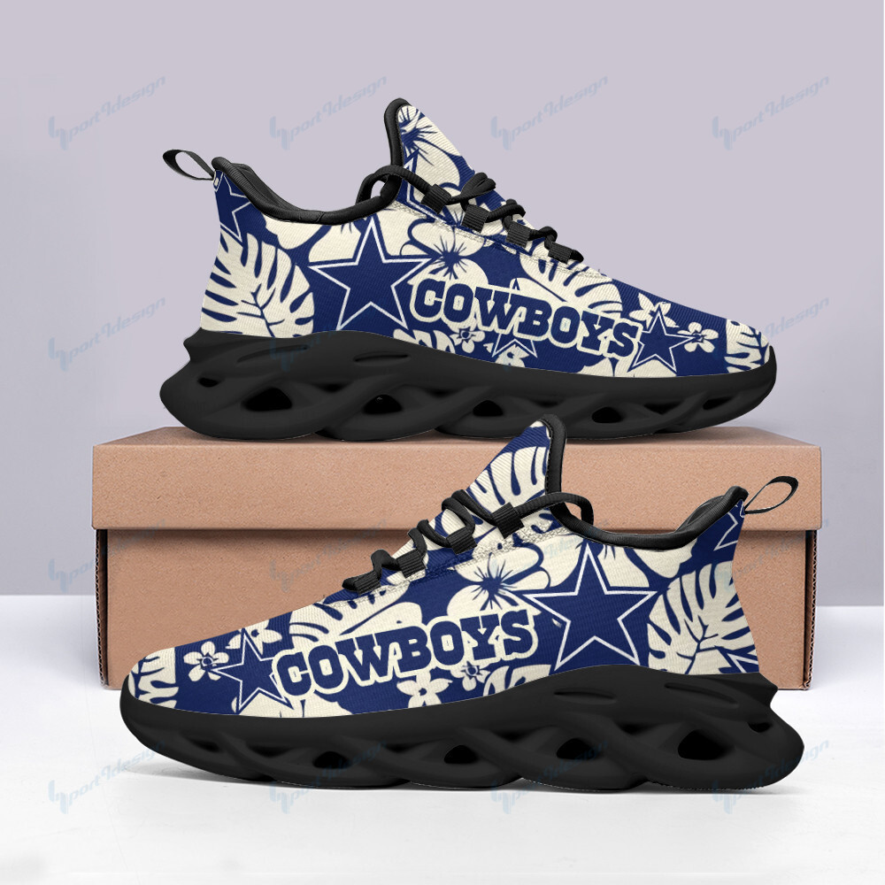 Ideafootwear Dallas Cowboys Max Soul Shoes Sneakers For Men And Women 95